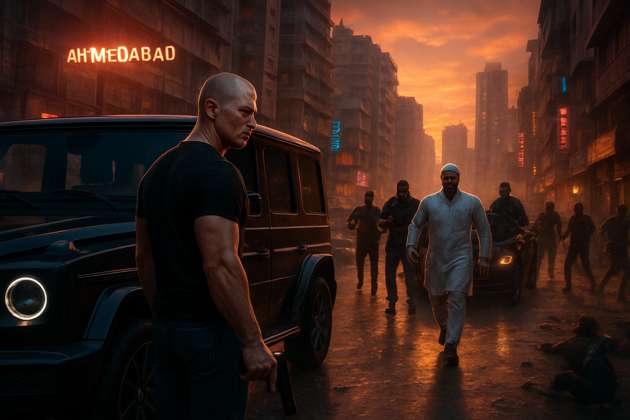 Ahmedabad Underworld - Jabali AI Poster