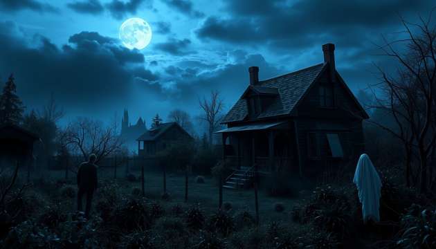 The Haunting at Briarwood - Jabali AI Poster