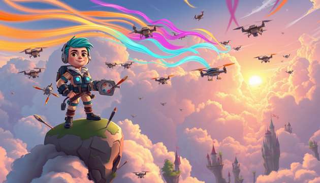 Skybrush Showdown - Jabali AI Poster
