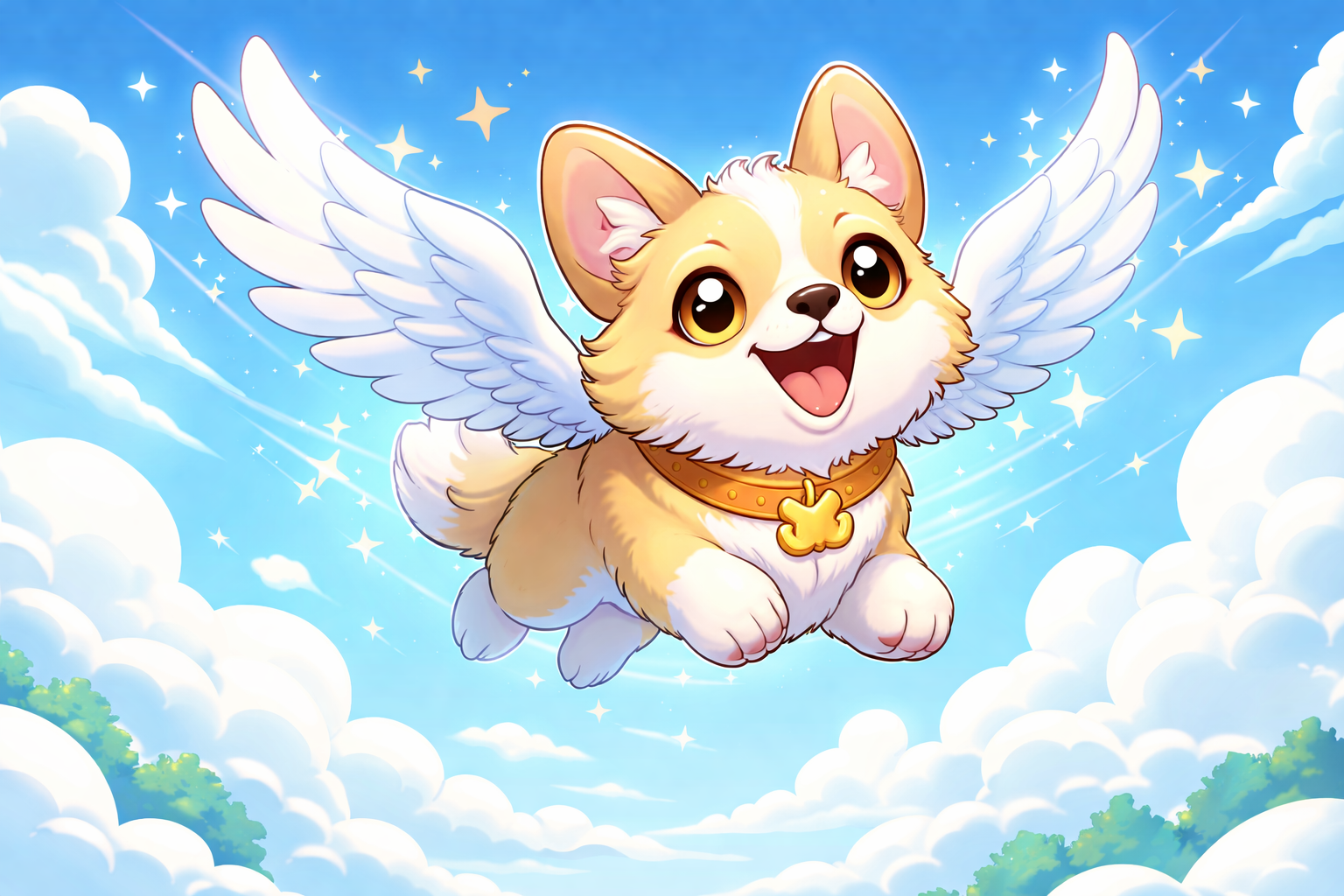 Flying Pup Adventures - Instant game by Jabali AI