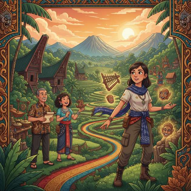 Menjelajah Nusantara - Jabali AI Poster