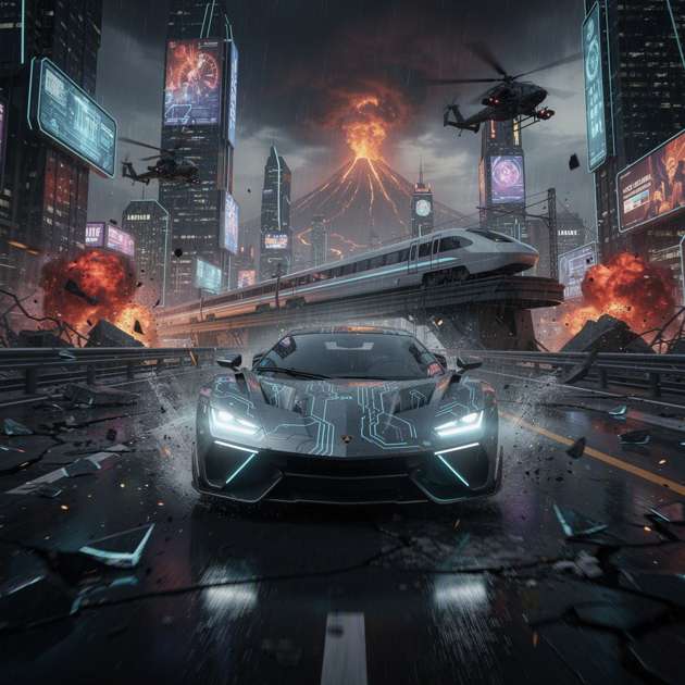 Velocity Rush - Jabali AI Poster