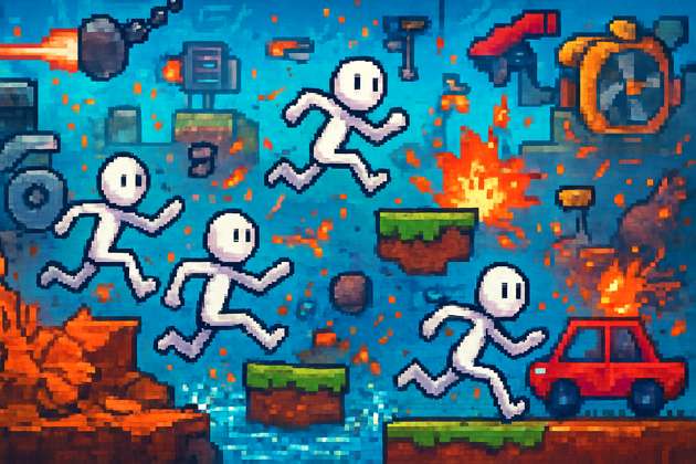 Sandbox Crossing Mayhem - Jabali AI Poster