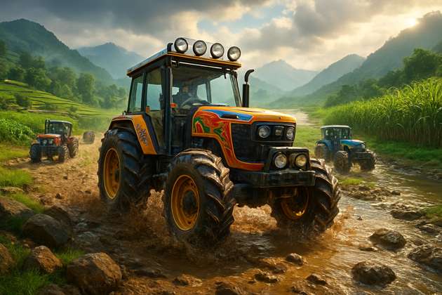 Eicher tactor - Jabali AI Poster