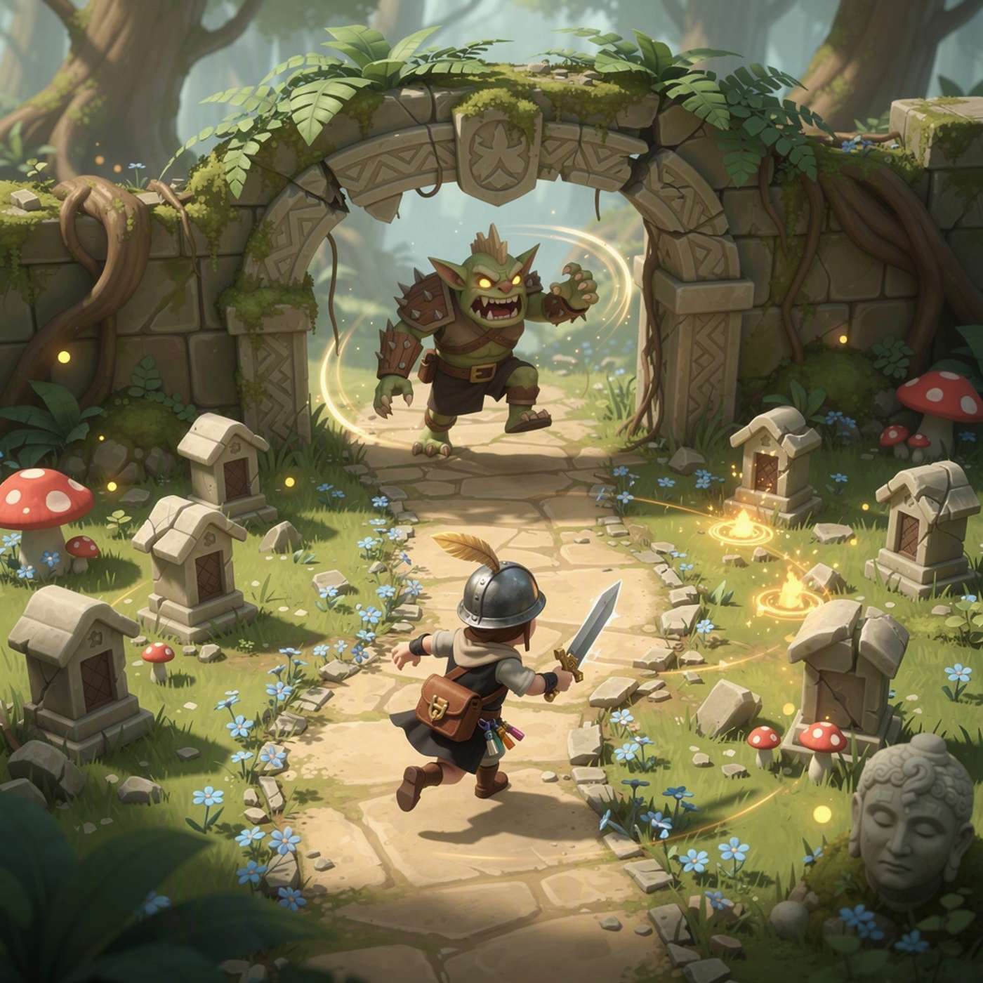 Chase Strike Idle game artwork