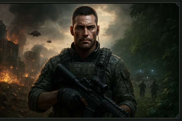 Captain Alex Mason - Jabali AI Poster