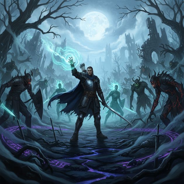 Cursed Arena: Last Stand - Jabali AI Poster