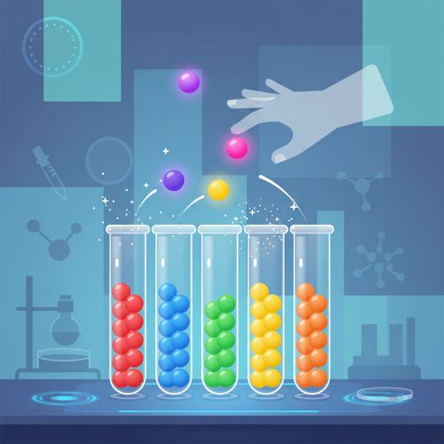 Color Tube Sort - Jabali AI Poster