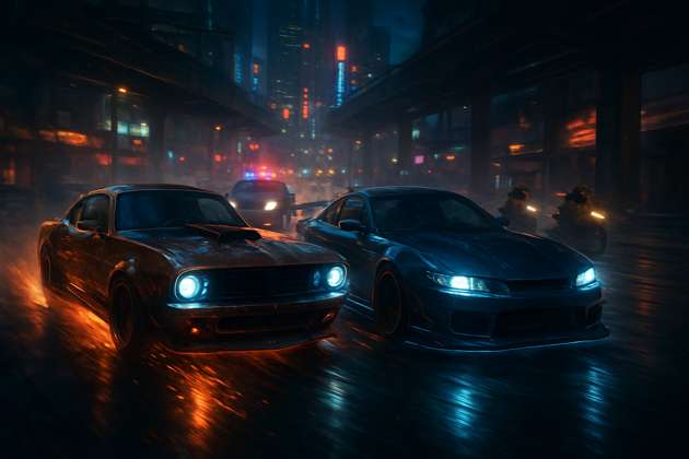 Neon Outlaws - Jabali AI Poster