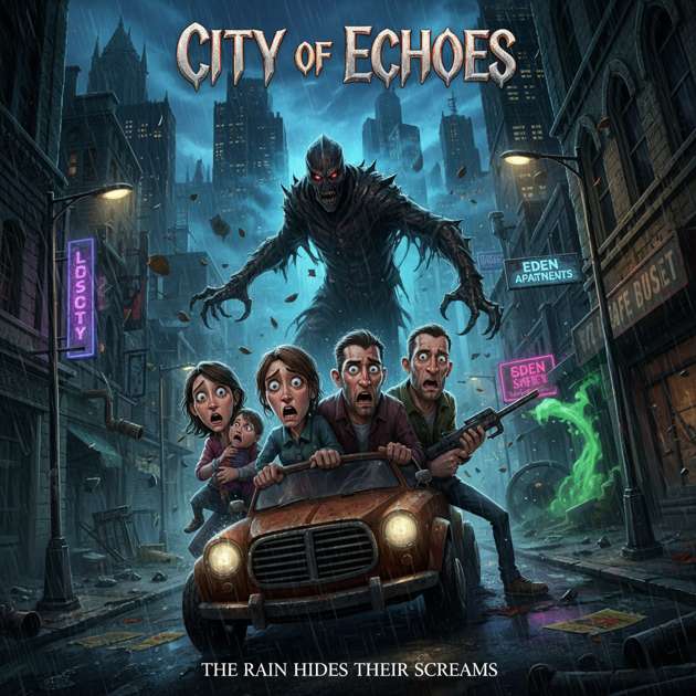 City of the Hunted - Jabali AI Poster