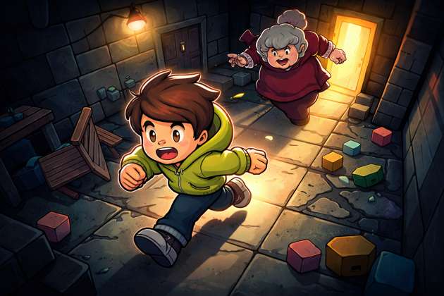 Escape Granny! - Jabali AI Poster