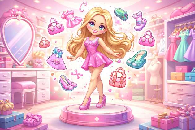 Barbie Dress Up Fun - Jabali AI Poster