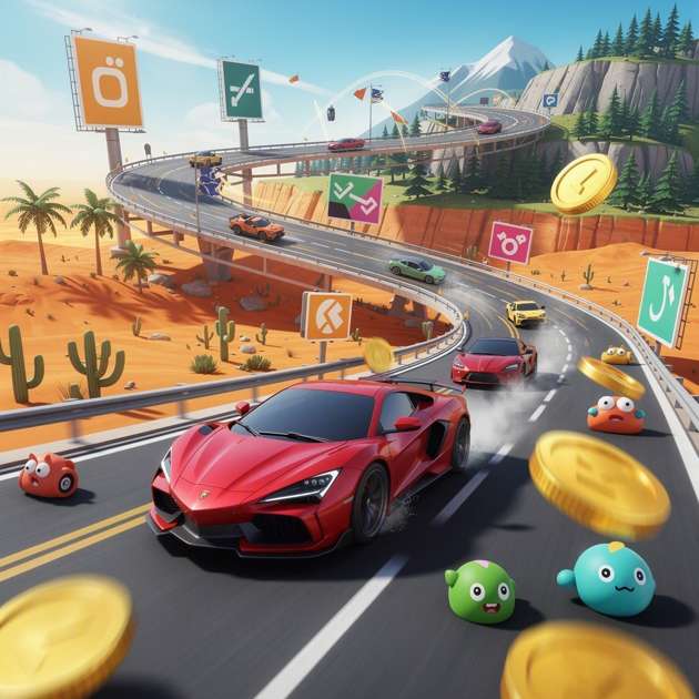 Super Car Racing - Jabali AI Poster