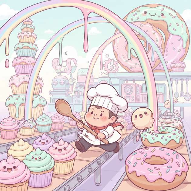 Bakery Belt Dash - Jabali AI Poster