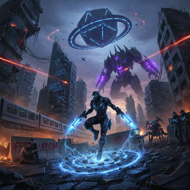 Gravity Rebellion - Jabali AI Poster