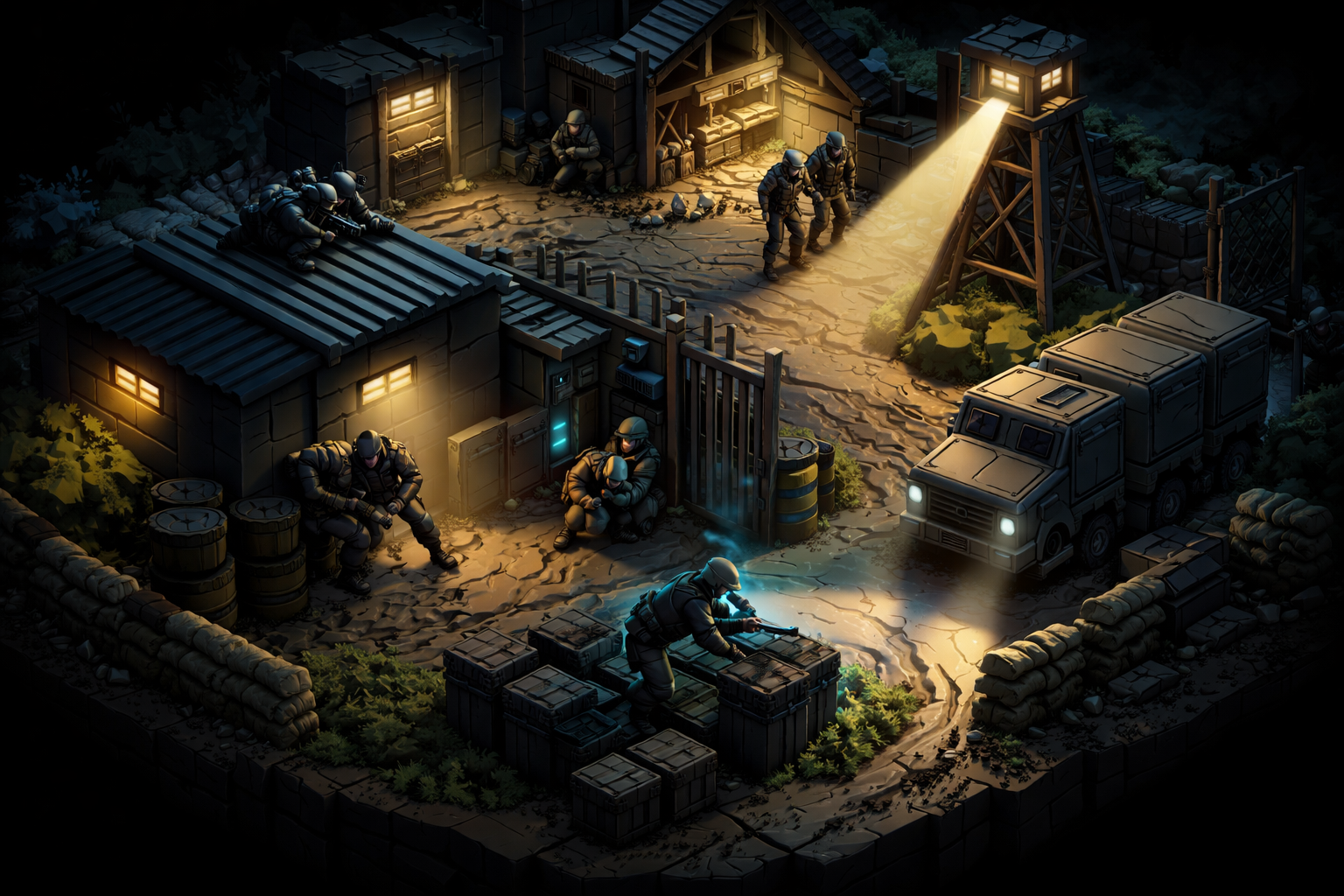Shadow Commandos - Instant game by Jabali AI