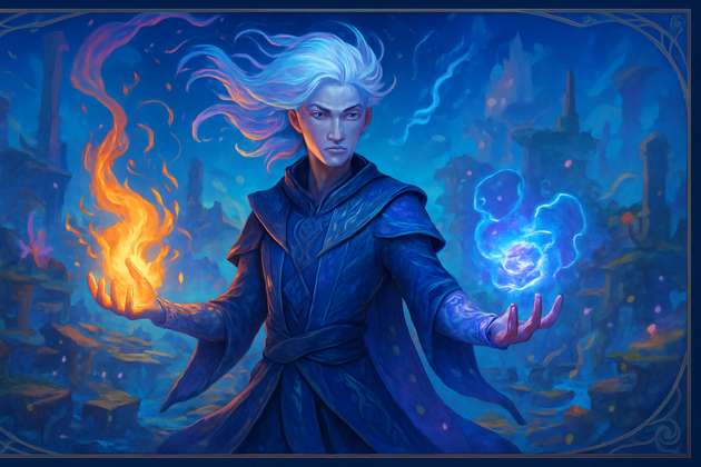 Lyrian Emberveil - Jabali AI Poster