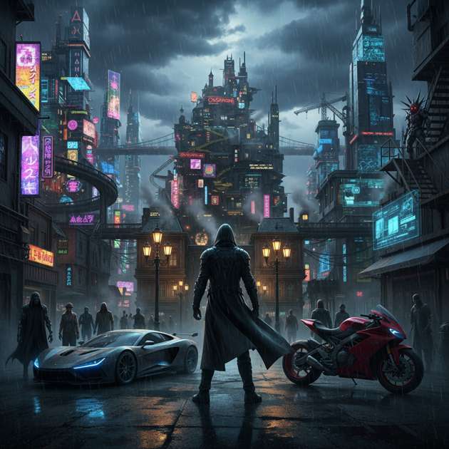 Divided Skyline - Jabali AI Poster