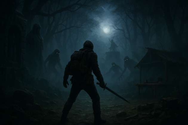 Twilight Veil - Jabali AI Poster