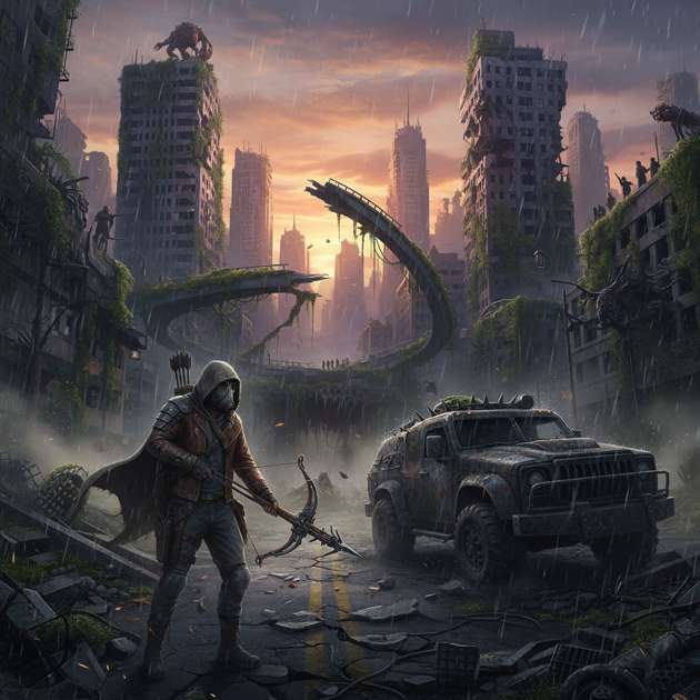 Ruins of Tomorrow - Jabali AI Poster