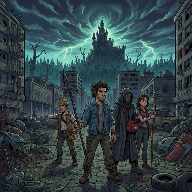 City of the Restless - Jabali AI Poster