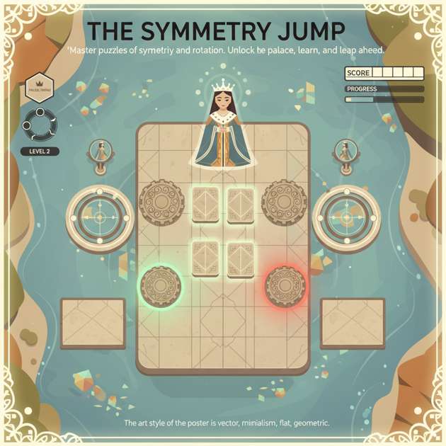 Symmetry Jump - Jabali AI Poster