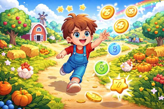 Farm Number Adventure - Jabali AI Poster