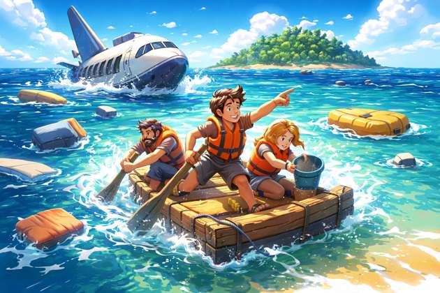 SeaCrash Escape - Jabali AI Poster