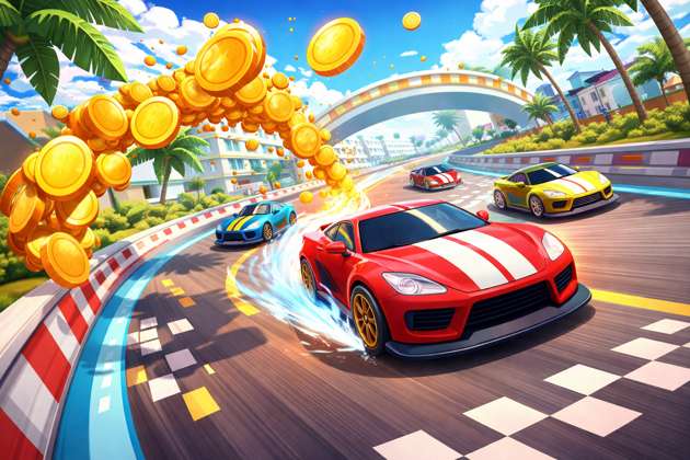 CoinRush Racers - Jabali AI Poster