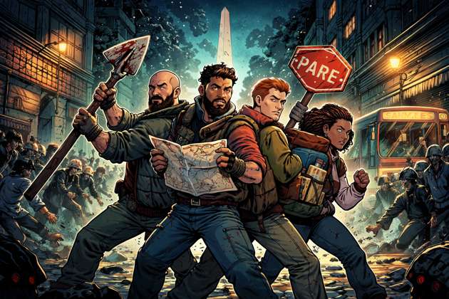 Amigos BA: Quests contra Zombies - Jabali AI Poster
