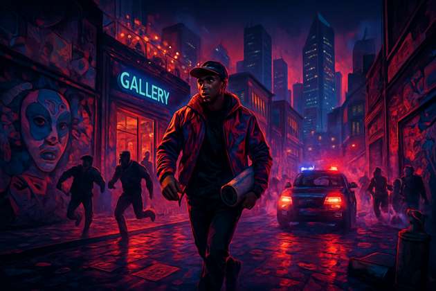 Canvas Carnage - Jabali AI Poster