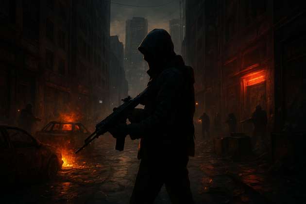 Siege of Shadow City - Jabali AI Poster