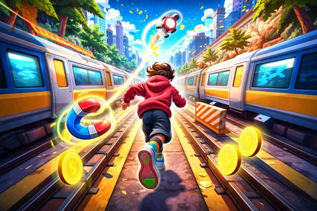 Subway Rush Legends - Jabali AI Poster