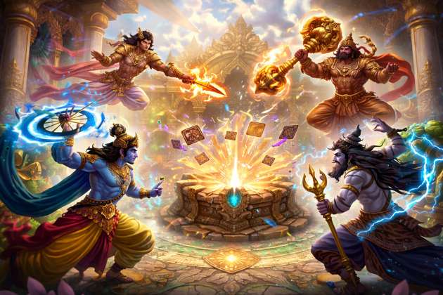 Mahayudh Mythic Clash - Jabali AI Poster