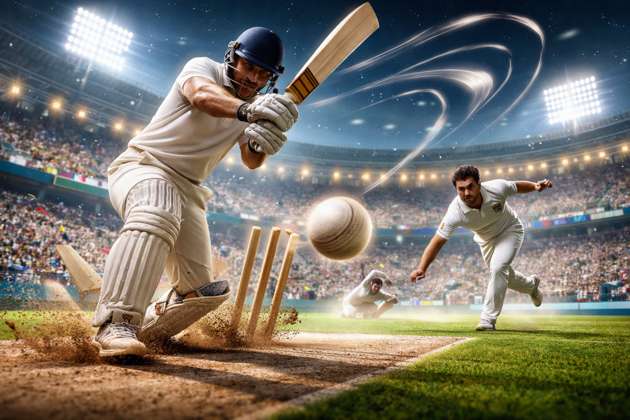 Cricket Champions 3D - Jabali AI Poster