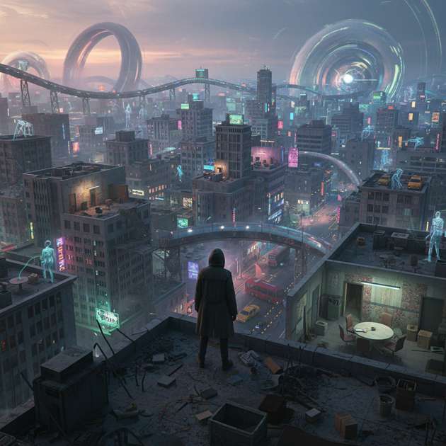 Backrooms City Unbound - Jabali AI Poster