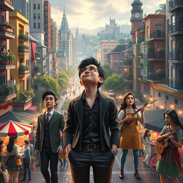 City of Many Faces - Jabali AI Poster