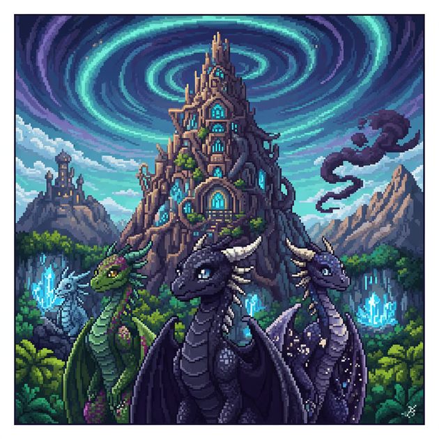 Pyrrhia: Academy of Dragons - Jabali AI Poster