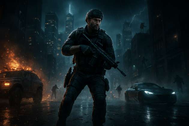 City Under Siege - Jabali AI Poster