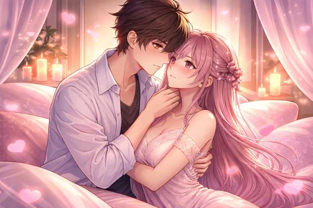 LoveLife Simulator - Jabali AI Poster