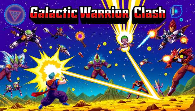Galactic Warrior Clash - Jabali AI Poster