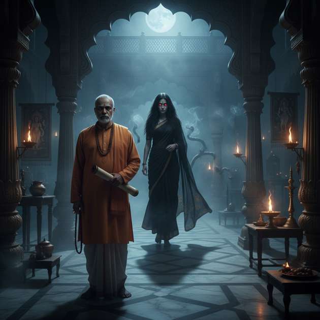 Saree of the Damned - Jabali AI Poster