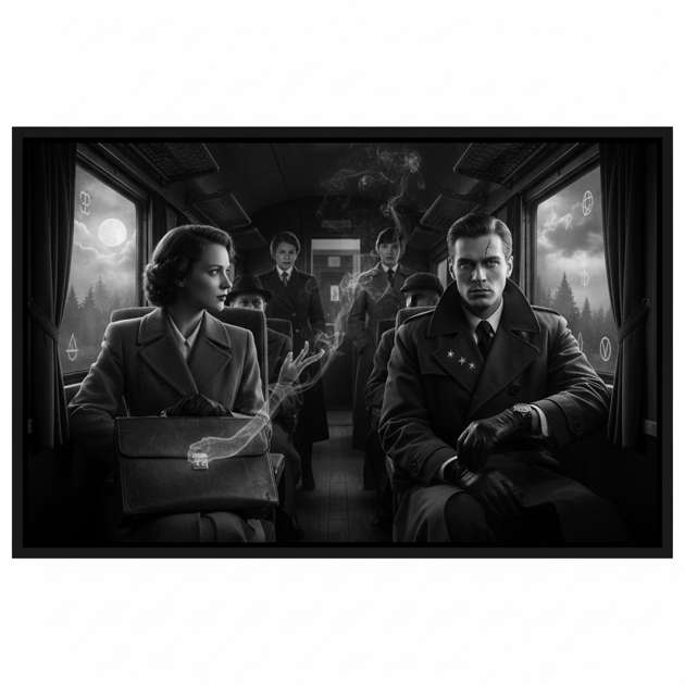 Midnight Train to Anywhere - Jabali AI Poster