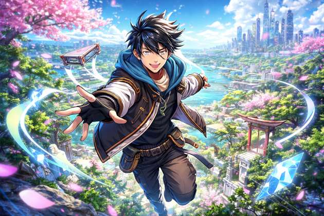 Anime Life Open World - Jabali AI Poster