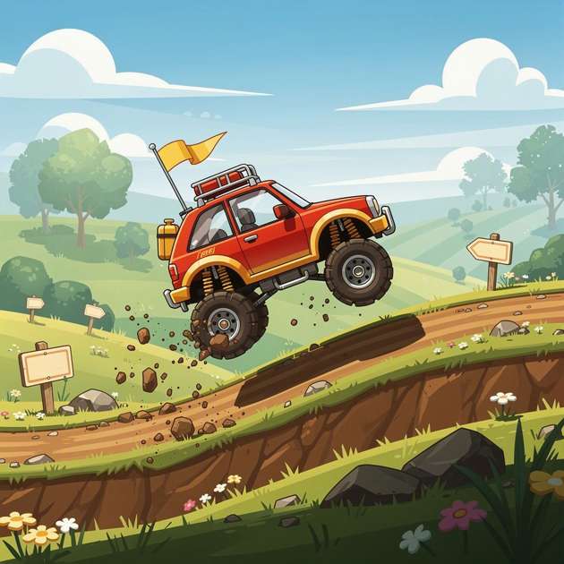 Hill Dash - Jabali AI Poster