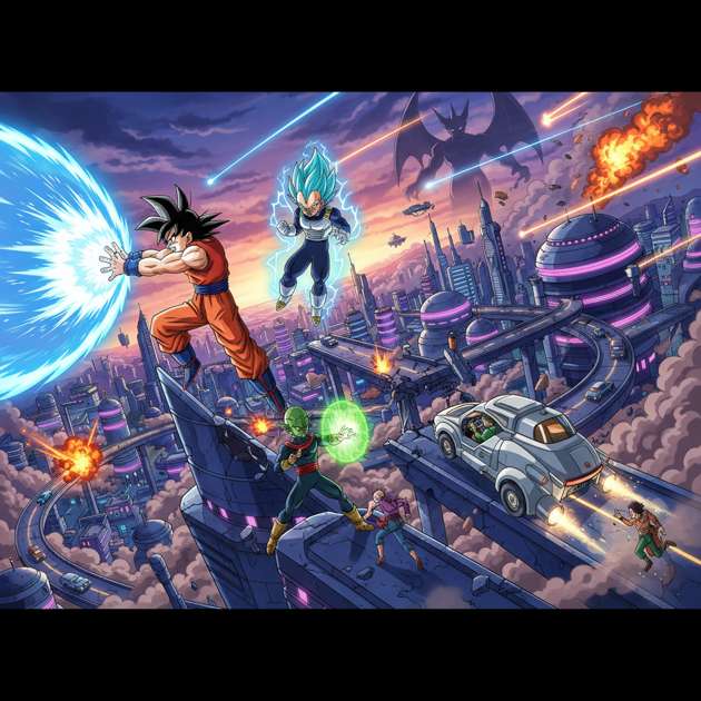 Dragon Ball Urban Breakout - Jabali AI Poster