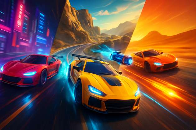 Turbo Rivals: Combat Circuit - 3D Racing by Jabali AI