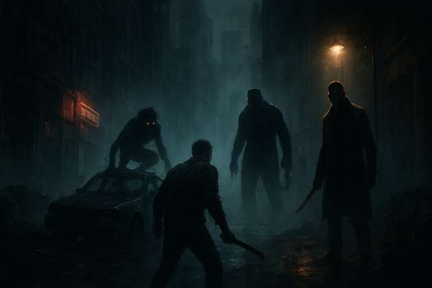 Night City Stalkers - Jabali AI Poster