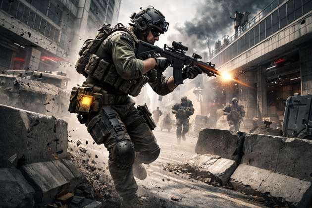 Urban Strike Ops - Jabali AI Poster