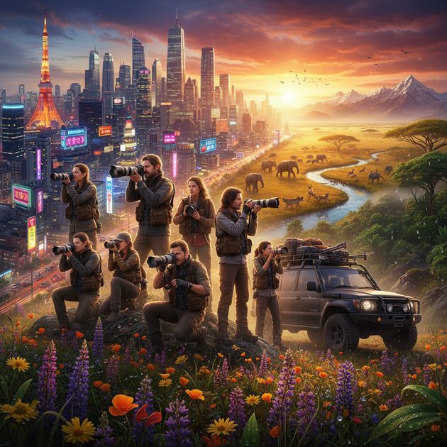 World in Focus - Jabali AI Poster